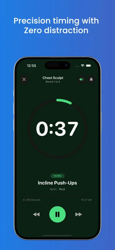 Fyra: Workout Timer screenshot 3