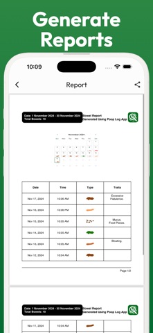 Bowel Movement & Poo Tracker screenshot