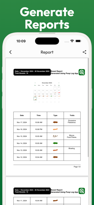 Bowel Movement & Poo Tracker Screenshot 5 of 6