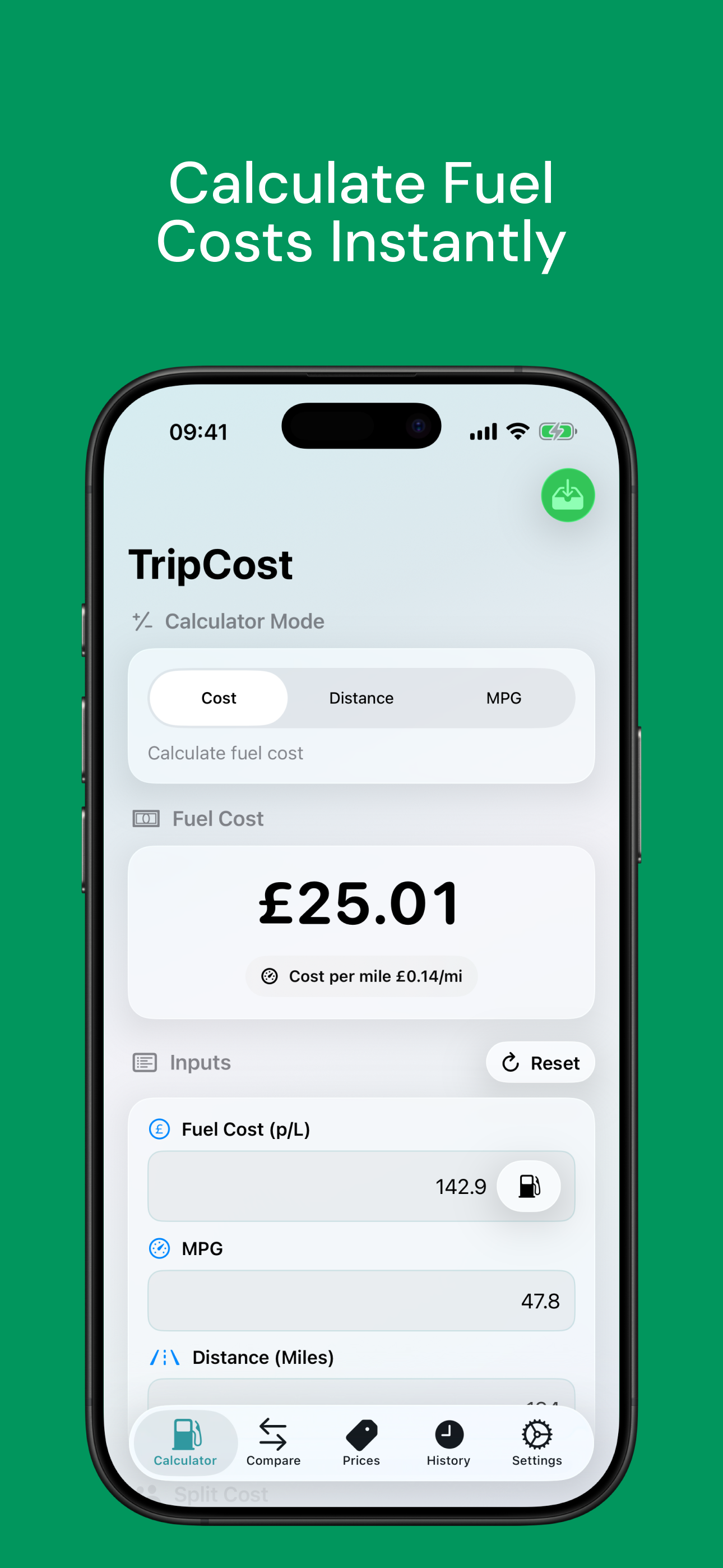 TripCost screenshot 2