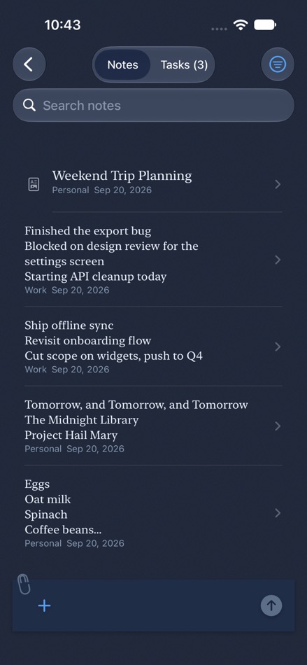 #3. Notes n More (iOS) От: Aashish Patil