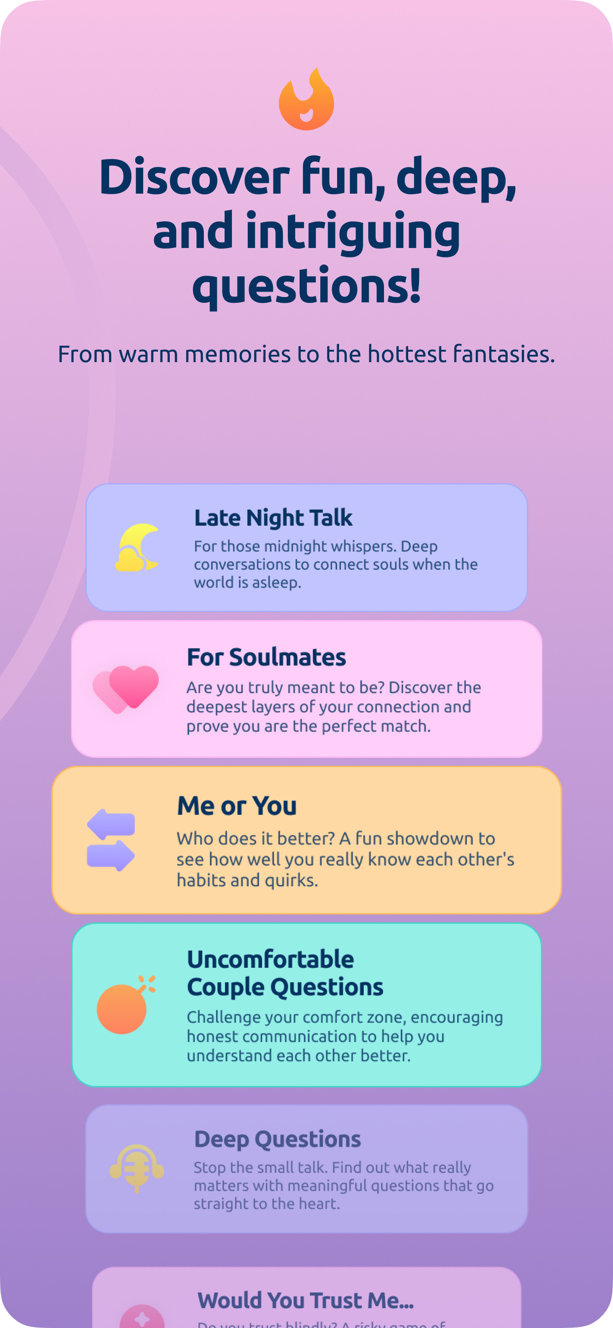 Couple Game: Couples Questions