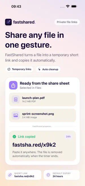 FastShared screenshot 1