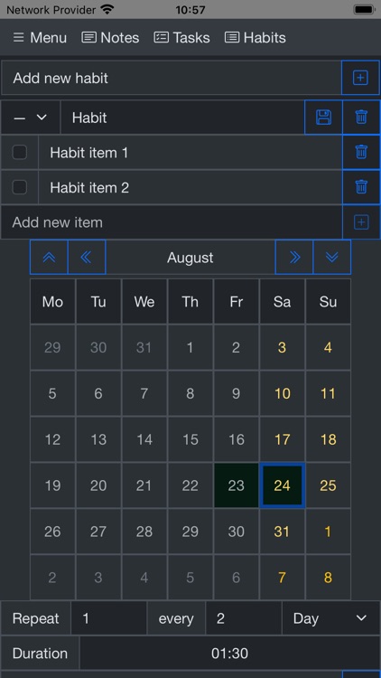 OpenHabitTracker screenshot-4
