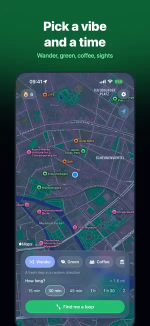 Random Walk: Loop Routes screenshot 2