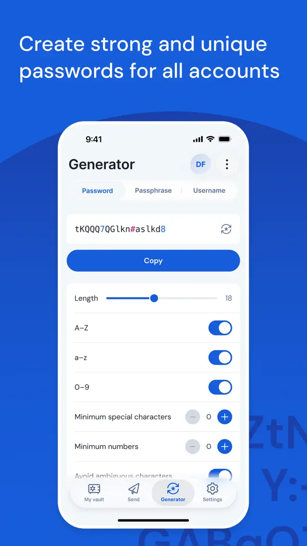 Bitwarden Screenshot 3