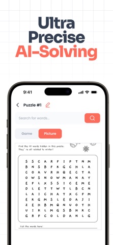 Word Search Solver ‧ iPhone screenshot
