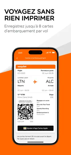 Capture d'écran de EasyJet: Travel App sur iPhone 3