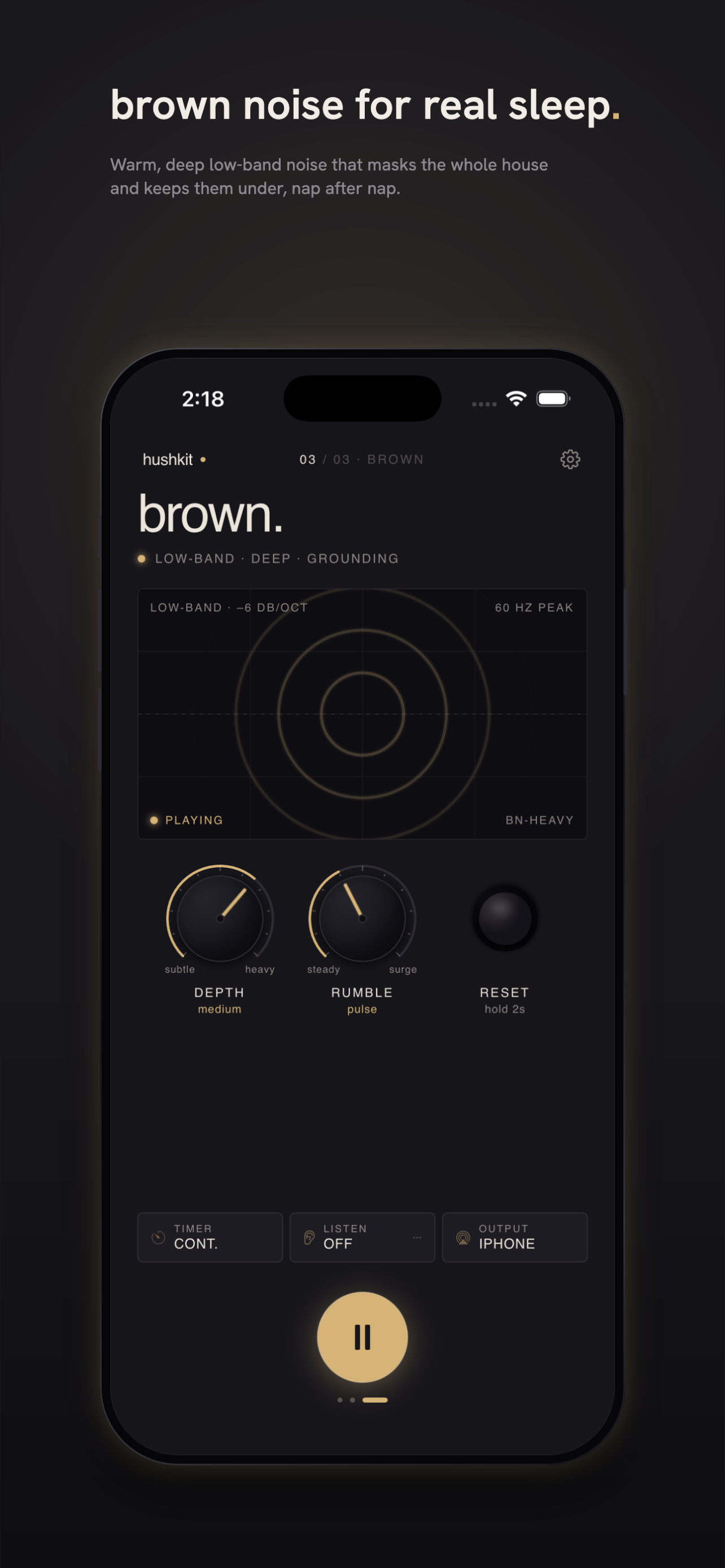 HushKit - Baby Sleep Sounds screenshot 4