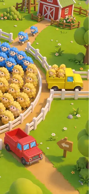 Sheep Saga - Farm Traffic 3D screenshot 3