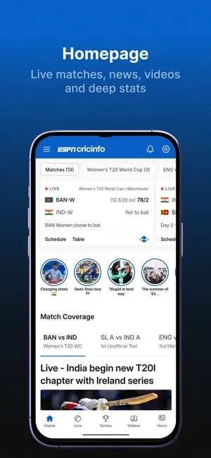 Cricinfo - Live Cricket Scores screenshot 6