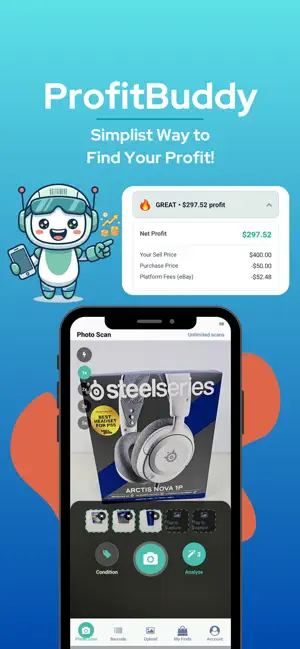 ProfitBuddy: Sourcing Scanner screenshot 1