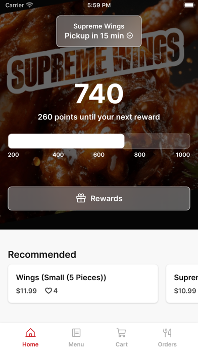 Supreme Wings Screenshot