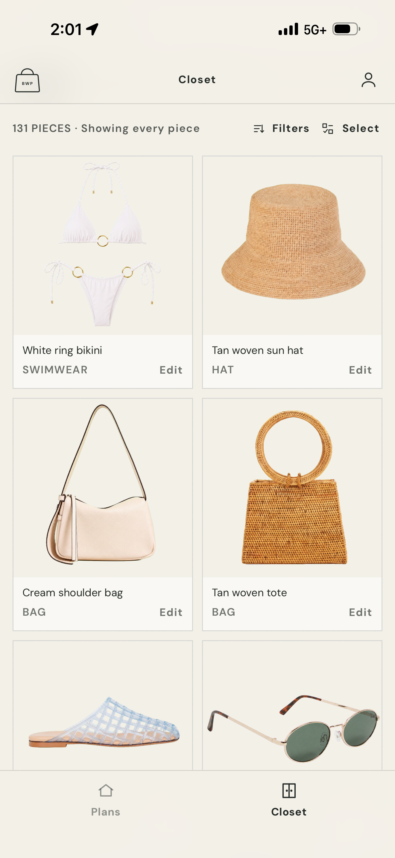 Be Well Packed: Outfit Planner screenshot 4