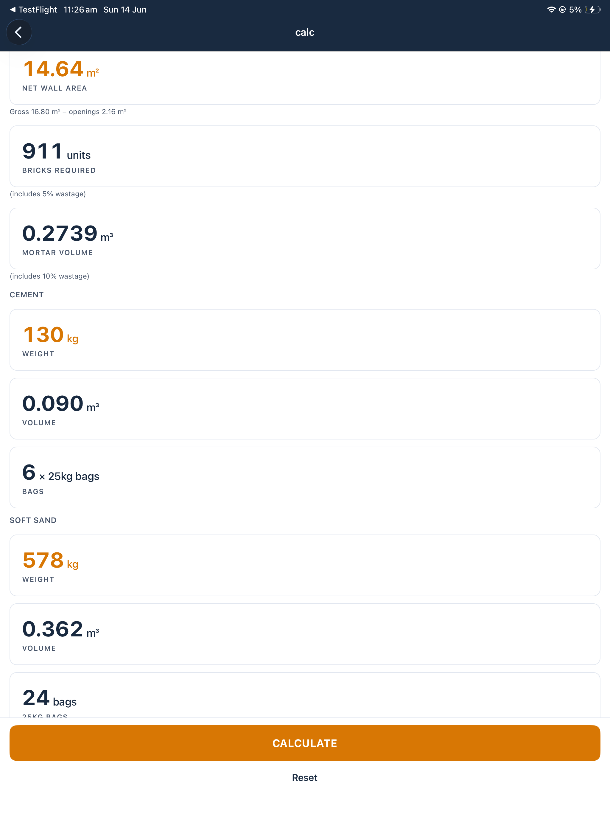 Datum: The Builders Calculator