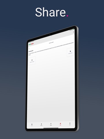 KTICRadio iPad screenshot