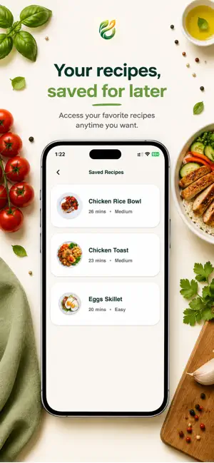 Cravely: AI Recipe Finder screenshot 3