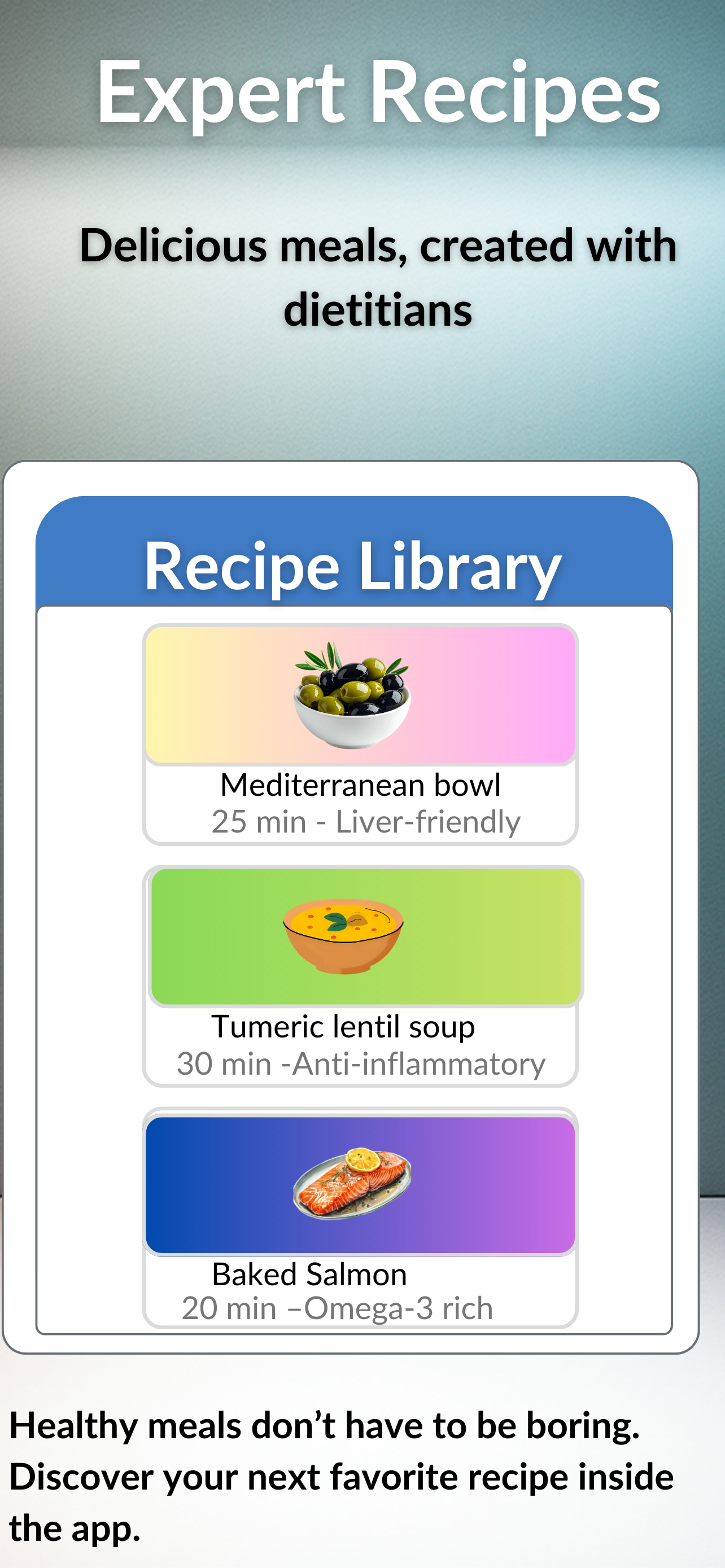 Liver Nutrition App