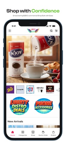 Liberty Distro iPhone screenshot