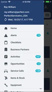 sap field service management iphone capturas de pantalla 2