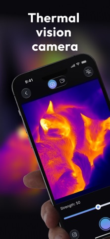 Thermal Vision Camera: Filters Screenshot 1 of 4