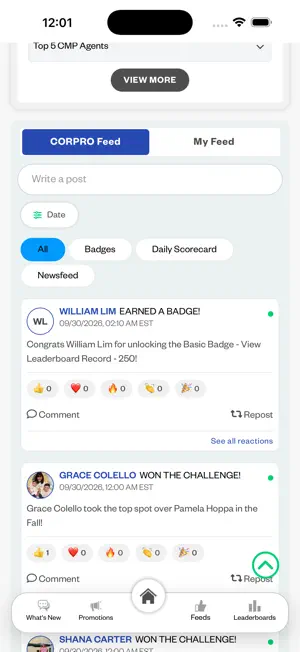CORPRO Rewards screenshot 1