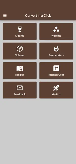 InterCook: Kitchen Converter screenshot 1