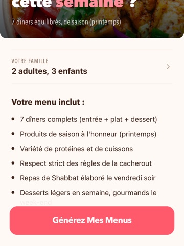 BAEAT - Menus Casher iPad screenshot 5