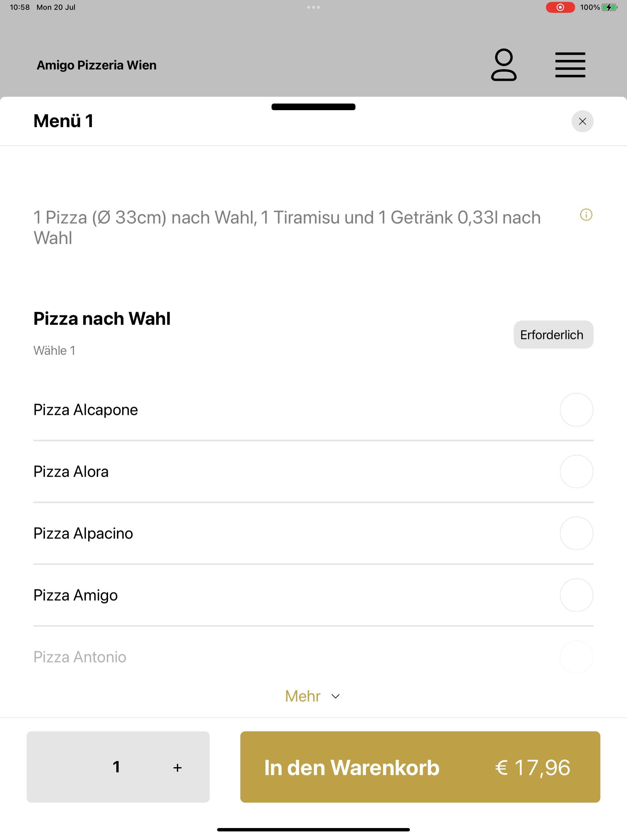 Amigo Pizzeria Wien screenshot 15
