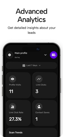 QR Tag: Digital Business Card screenshot