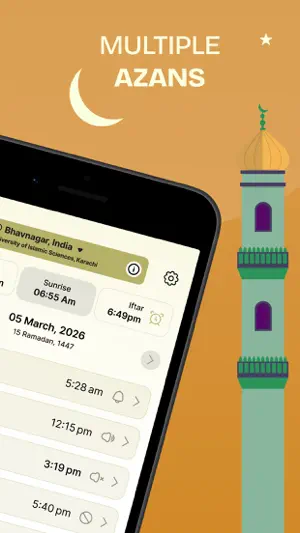 Prayer Times: Athan and Qibla screenshot 2