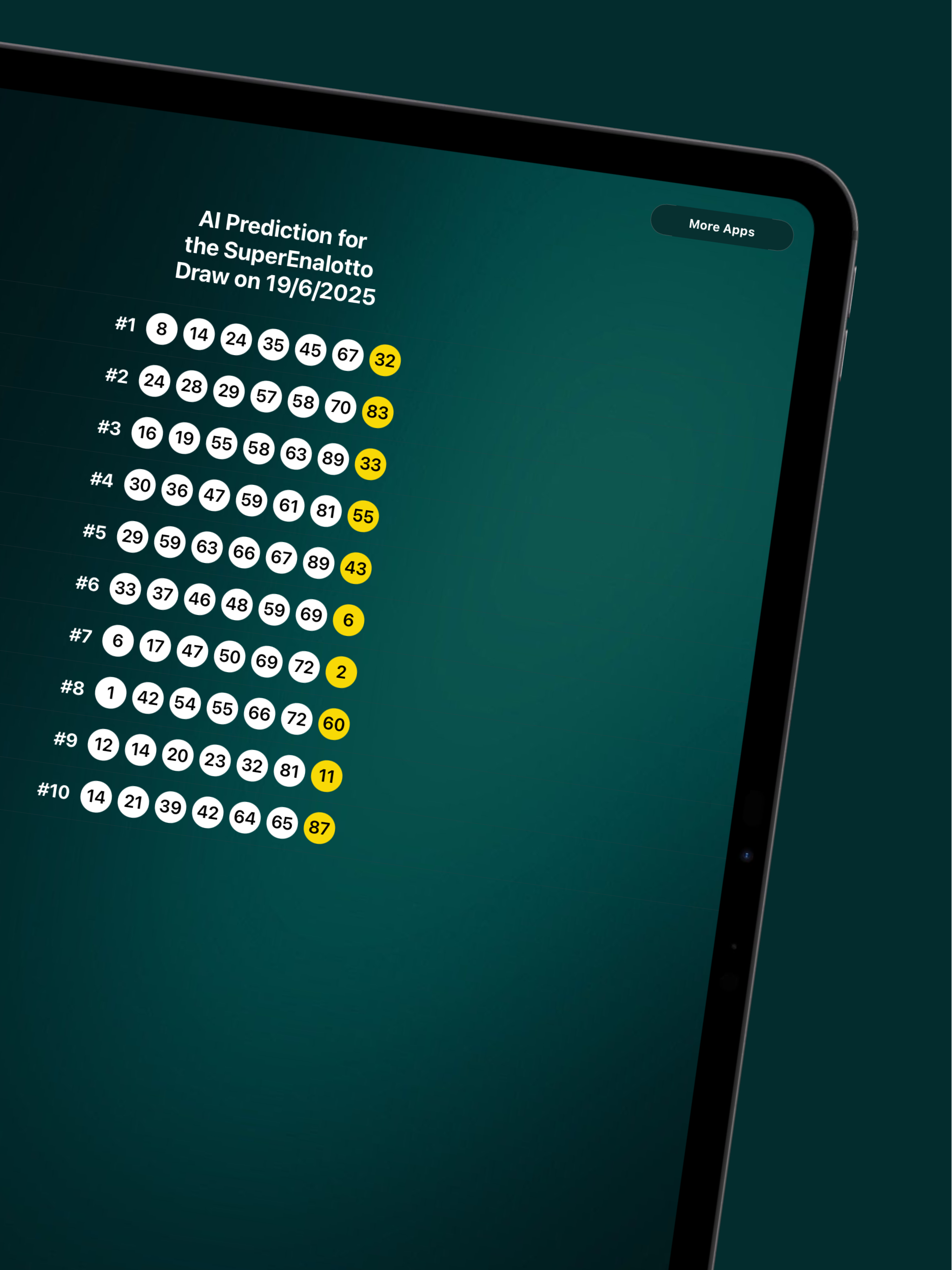 Lotto AI Number Predictor