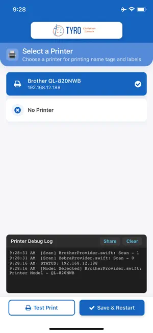 B1.church Check-in screenshot 3