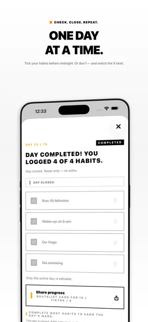 Habit Tracker: 66-DayChallenge screenshot 3