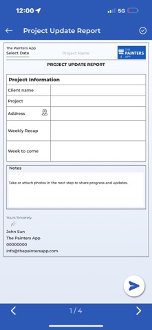 The Painters app iPhone screenshot