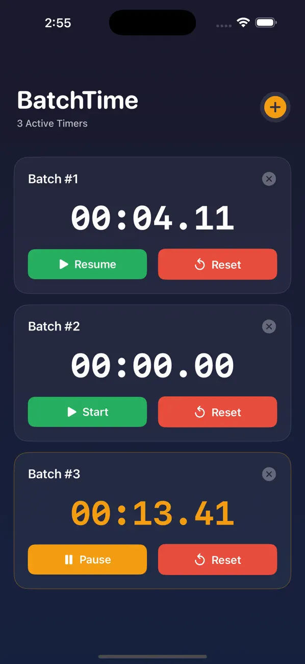#1. Batch Time (iOS) Podle: Victor Khov