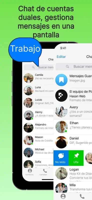MsgBack: Cuenta dual y backup screenshot 3 of 8