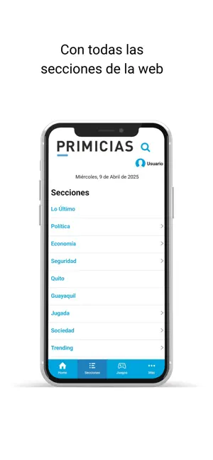 Primicias Diario Digital screenshot 3