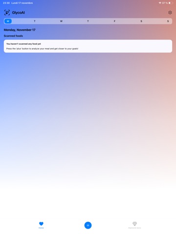 Glyco AI iPad screenshot