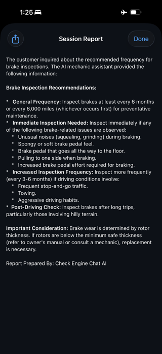 Check Engine Chat Screenshot 6 of 8