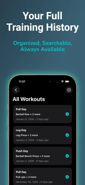 LiftLog: Gym Workout Tracker screenshot 4