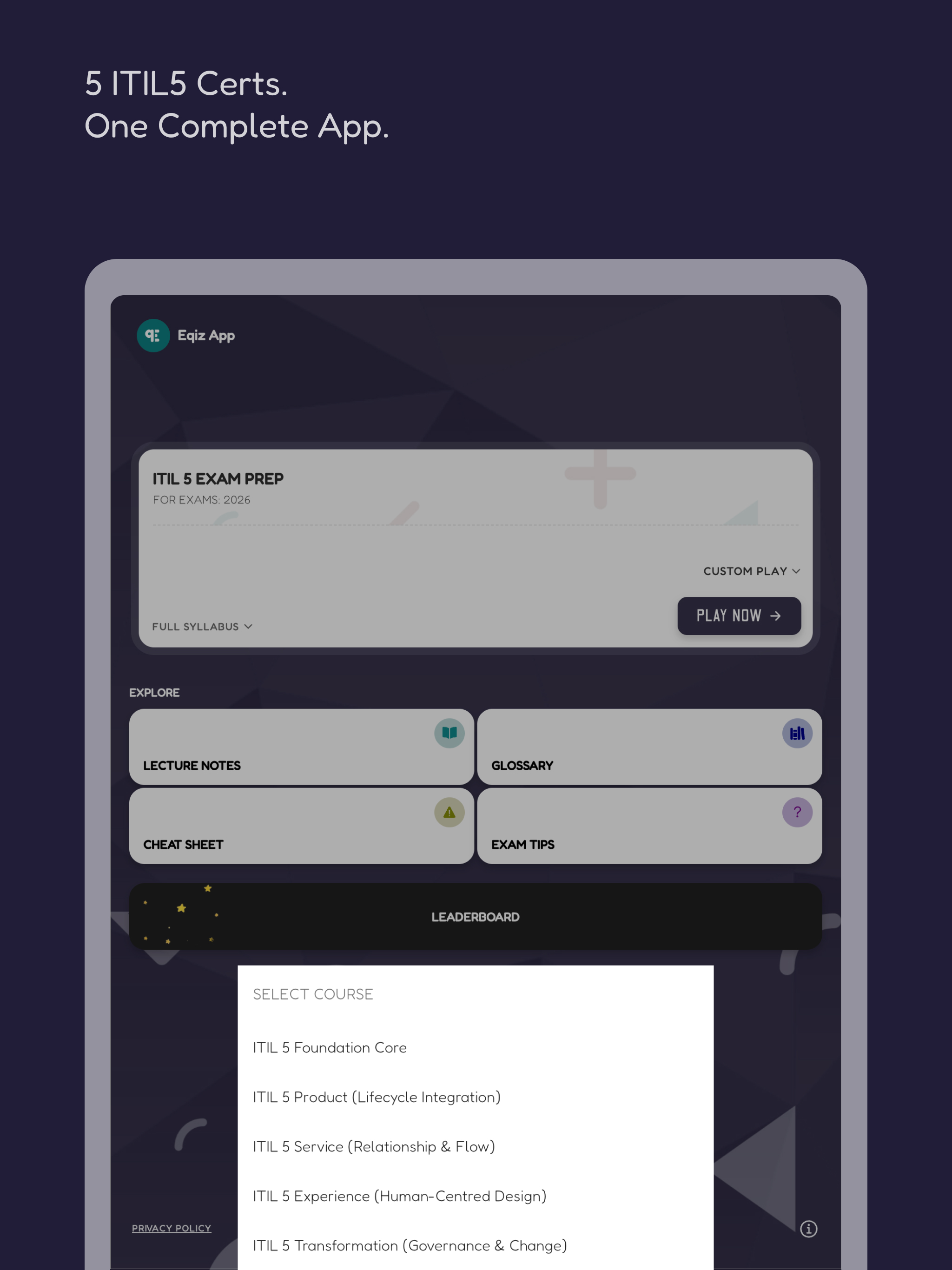 ITIL 5 Platform Prep: with AI screenshot 9