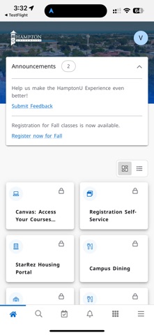HamptonU Experience screenshot