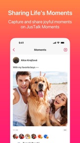 JusTalk - Video Chat & Calls screenshot