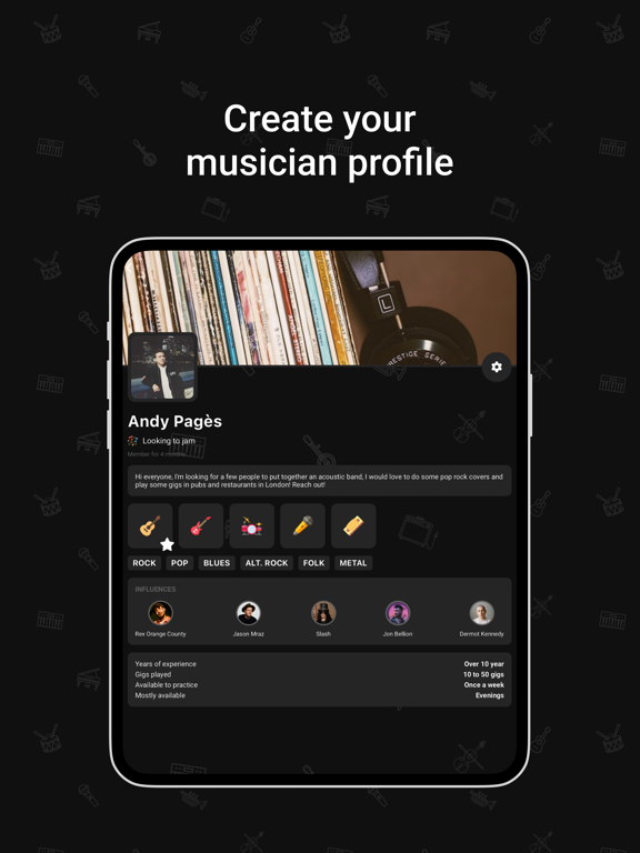 Bandit iPad screenshot 1 - Social Networking app