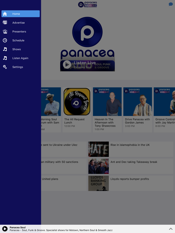 Screenshot #5 pour Panacea Soul Radio