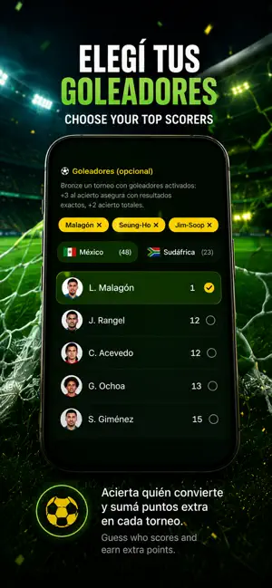 Prode Mundial 2026 iPhone screenshot 4