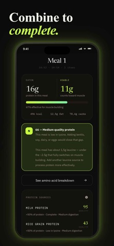 Protein Quality Scanner Screenshot 5 of 7