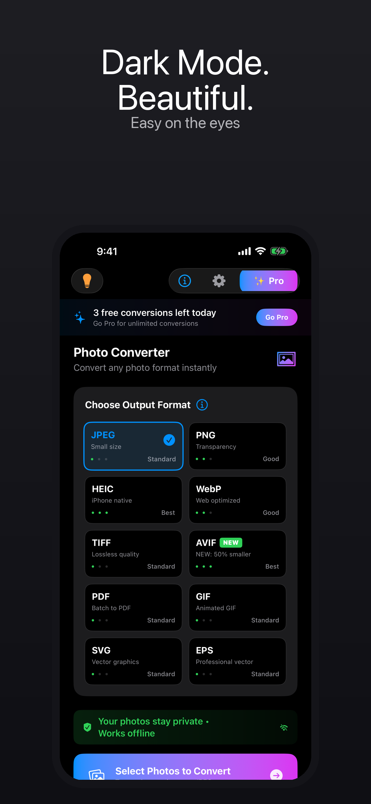 AI Photo Converter - Format