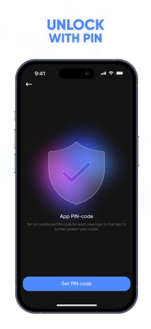 2FA Authenticator Code screenshot